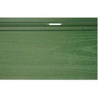 Фасадная панель из ДПК Изумруд