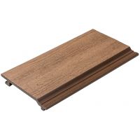 Фасадная облицовка из ДПК Bark Тик Фасадная облицовка из ДПК Bark Тик