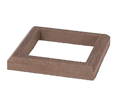 Рамка ДПК для столба 100x100 Шоколад от производителя Deckart (Россия) по цене 700 р Рамка ДПК для столба 100x100 Шоколад от производителя Deckart (Россия) по цене 700 р