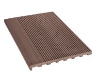 Ступень полнотелая из ДПК Optimum Махагон Ступень полнотелая из ДПК Optimum Махагон