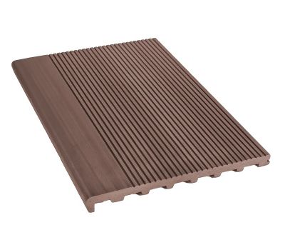 Ступень полнотелая из ДПК Optimum Махагон от производителя  Deckart (Россия) по цене 2 100 р