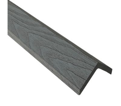 Уголок ДПК Wood-Х 45х45 Серый Микс от производителя  EasyDecking по цене 320 р