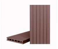 Террасная доска КЛАССИК пустотелая с пазом Орех Милано Террасная доска КЛАССИК пустотелая с пазом Орех Милано