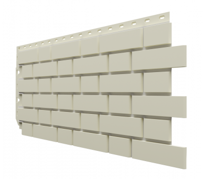 Фасадные панели Flemish (гладкий кирпич) Молочный от производителя Docke по цене 570 р Фасадные панели Flemish (гладкий кирпич) Молочный от производителя Docke по цене 570 р