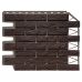 Фасадные панели Кирпич Баварский - Тёмно- коричневый от производителя  Fineber по цене 590 р