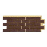 Фасадные панели Cостаренный кирпич Элит Каштан песочный ШОВ Фасадные панели Cостаренный кирпич Элит Каштан песочный ШОВ