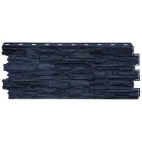 Цокольный сайдинг «Сланец» Графитовый Цокольный сайдинг «Сланец» Графитовый