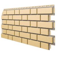 Фасадные панели (цокольный сайдинг) Оптима Клинкер Песочный Фасадные панели (цокольный сайдинг) Оптима Клинкер Песочный