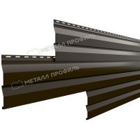 Металлический сайдинг МП СК-14х226 NormanMP (ПЭ-01-RR32-0.5) Темно-коричневый Металлический сайдинг МП СК-14х226 NormanMP (ПЭ-01-RR32-0.5) Темно-коричневый