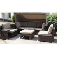 Трансформер-Диван плетеный из иск. ротанга AFM-320B Brown Трансформер-Диван плетеный из иск. ротанга AFM-320B Brown