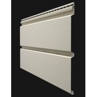 Виниловый сайдинг - серия PREMIUM Брус D6S Сливки