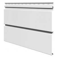 Виниловый сайдинг - Брус, Белый Виниловый сайдинг - Брус, Белый