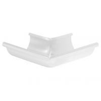 Угол желоба, наружный 90° RAL 9003 Белый 150/100