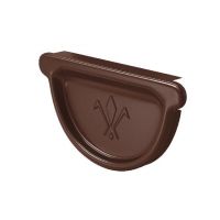 Заглушка универсальная с резиновым уплотнителем RAL 8017 Коричневый 150/100 Заглушка универсальная с резиновым уплотнителем RAL 8017 Коричневый 150/100