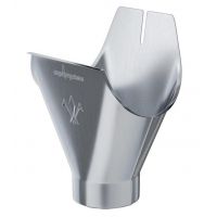 Воронка желоба Оцинкованный 125/90 Воронка желоба Оцинкованный 125/90