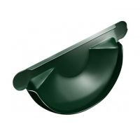 Заглушка желоба Зеленый (RAL 6005) Заглушка желоба Зеленый (RAL 6005)
